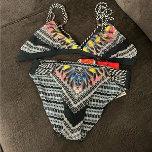 NWT Red Carter Bathing Suit Size XS